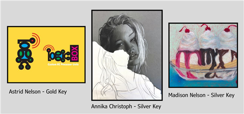  MWHS Students Earn Gold, Silver Keys in Art Contest